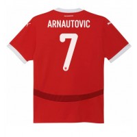 Camiseta Austria Marko Arnautovic #7 Primera Equipación Eurocopa 2024 manga corta